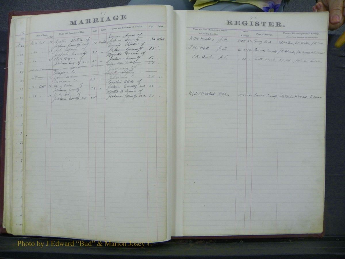 Jackson Marriages, 1853-1992 088.JPG