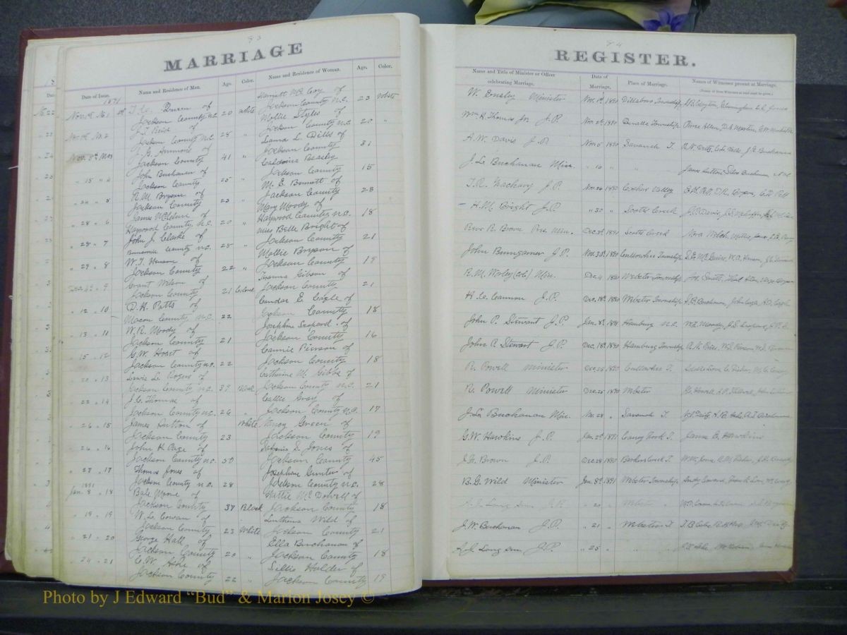 Jackson Marriages, 1853-1992 089.JPG