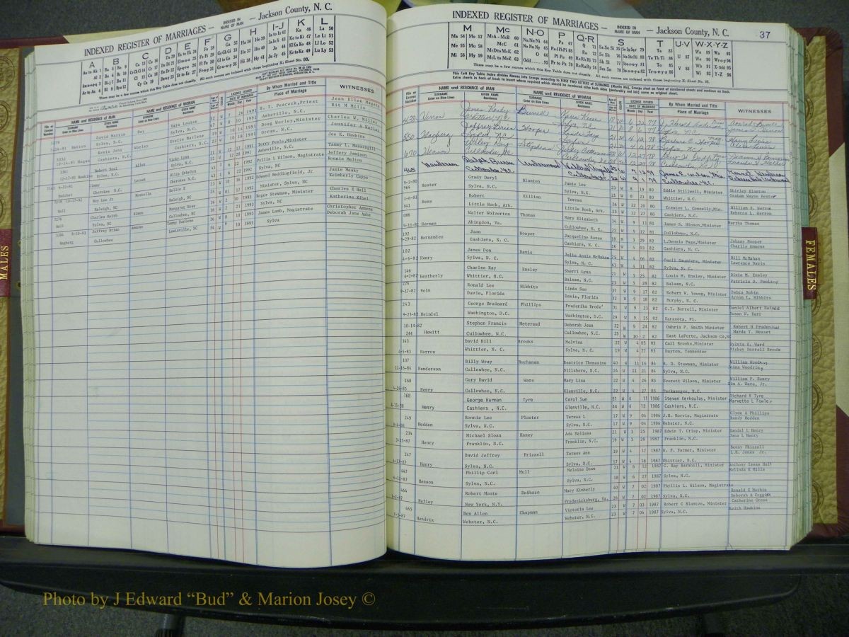 Jackson Marriages, 1853-1992 630.JPG