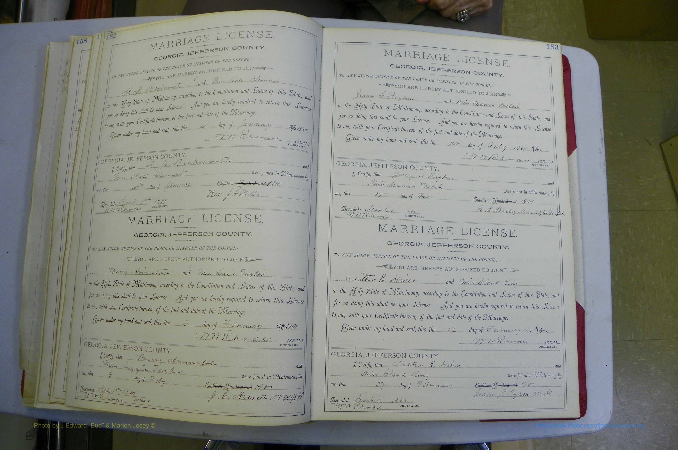 Jefferson Co, GA, Marriages Book A, 1893 - 1907, White (120).JPG