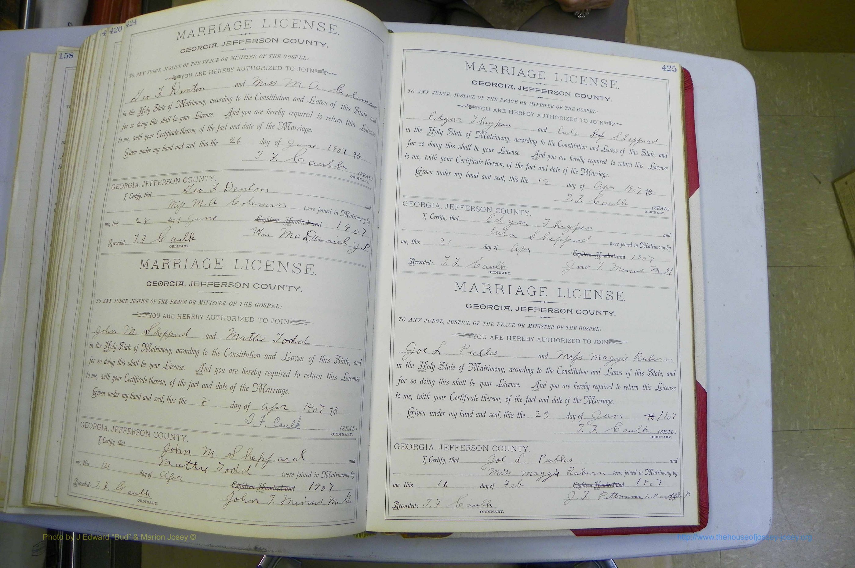 Jefferson Co, GA, Marriages Book A, 1893 - 1907, White (241).JPG