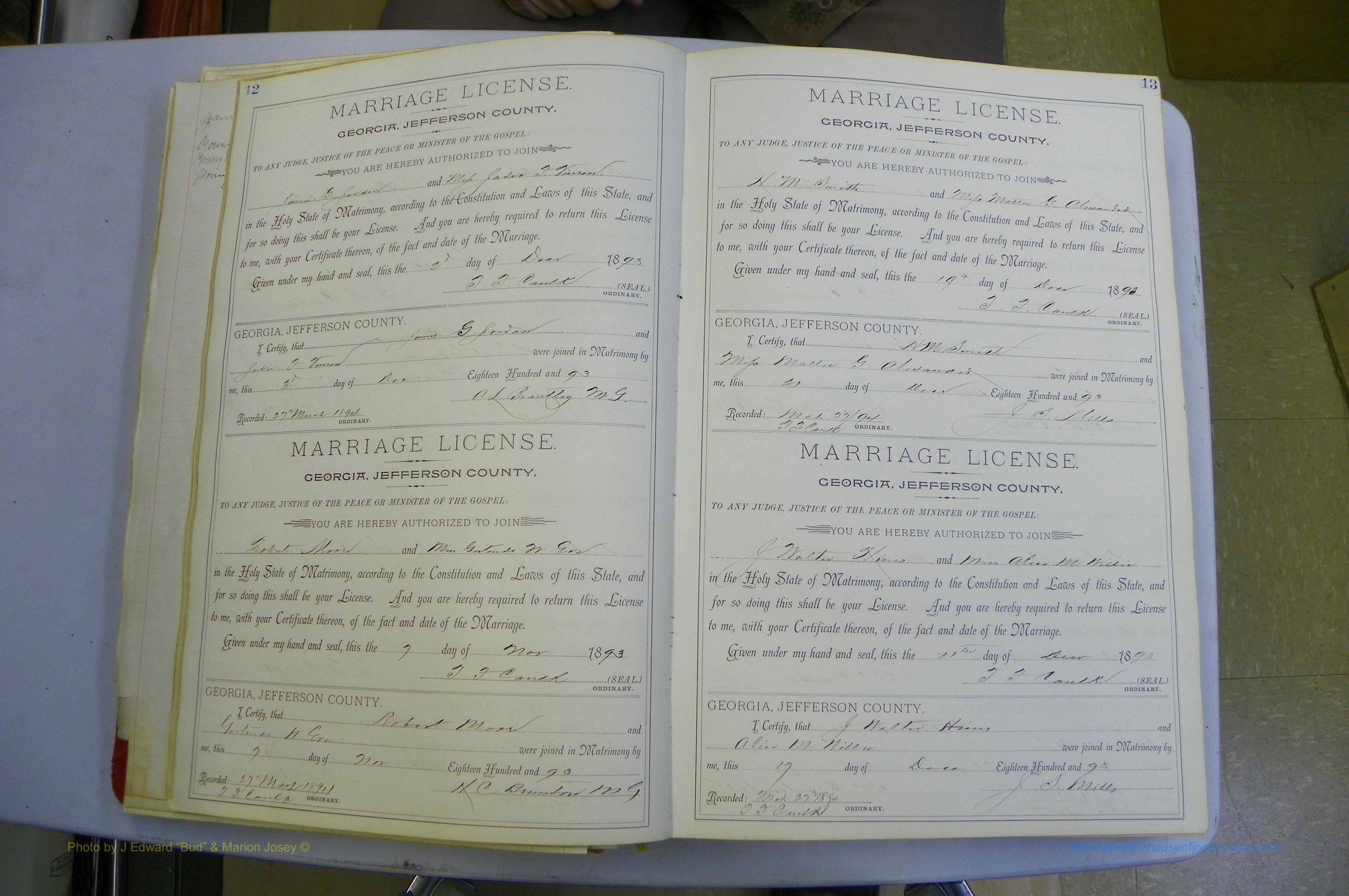 Jefferson Co, GA, Marriages Book A, 1893 - 1907, White (35).JPG