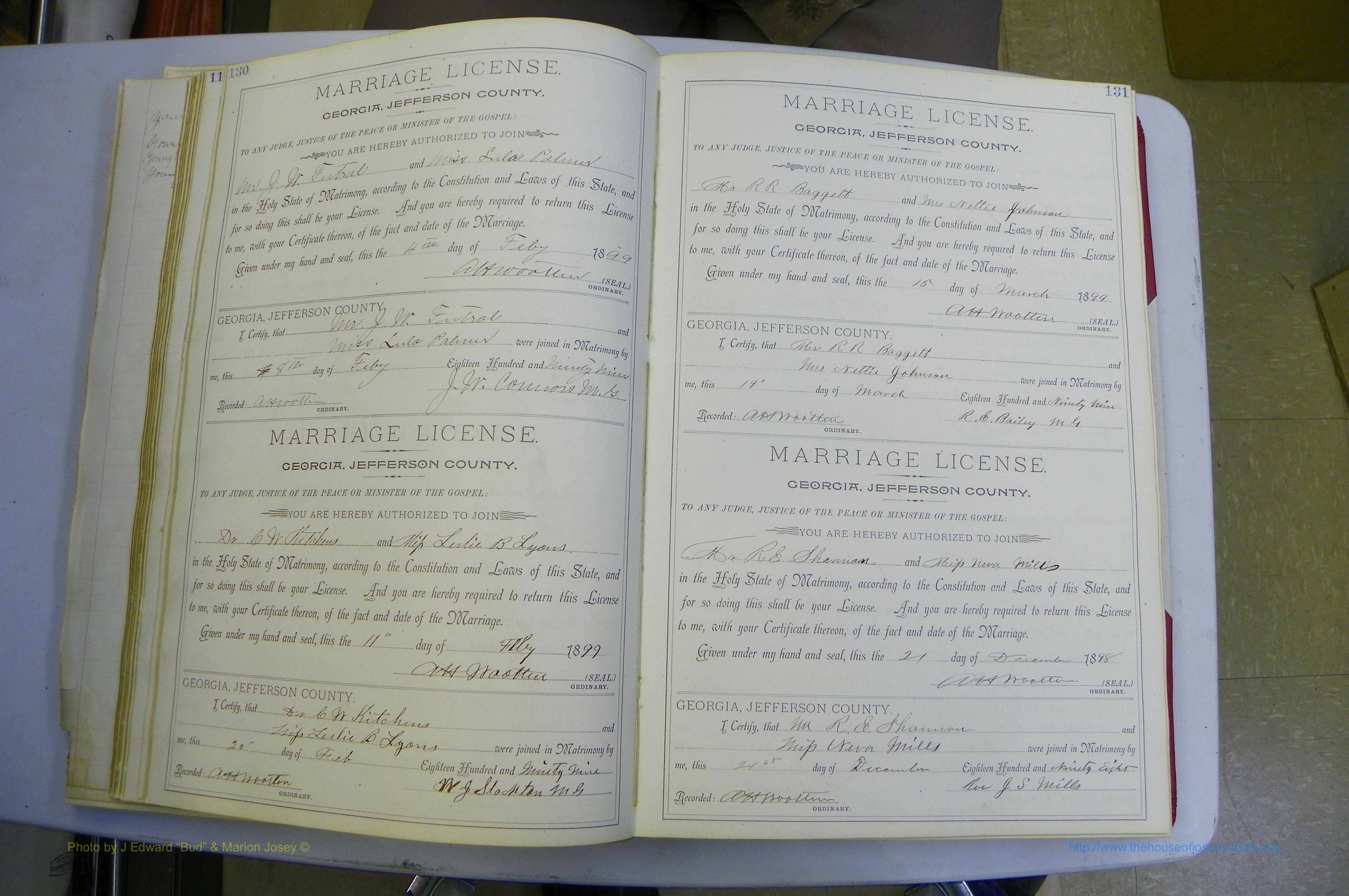 Jefferson Co, GA, Marriages Book A, 1893 - 1907, White (94).JPG