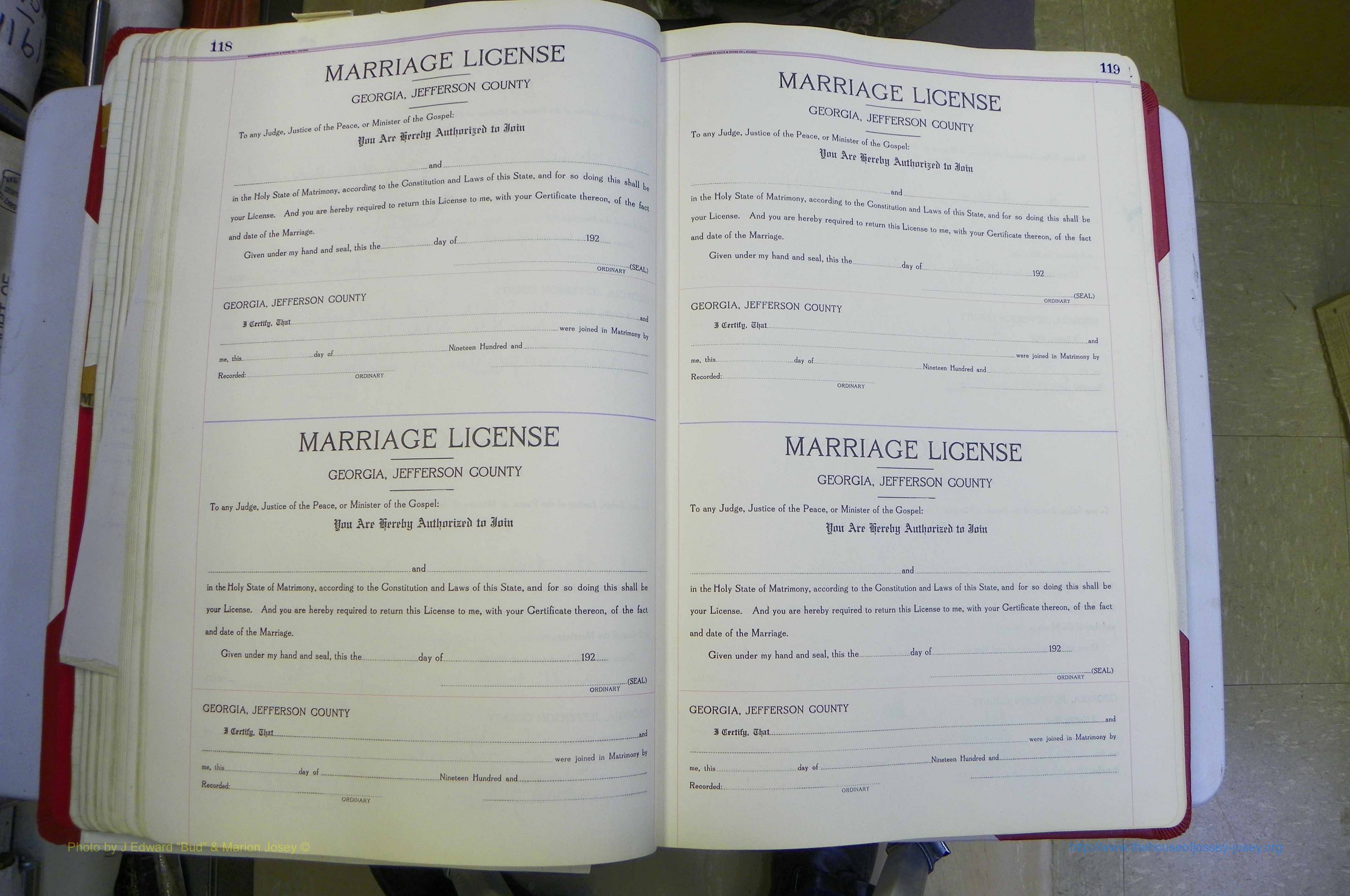 Jefferson Co, GA, Marriages Book C, 1922 - 1941, White (122).JPG