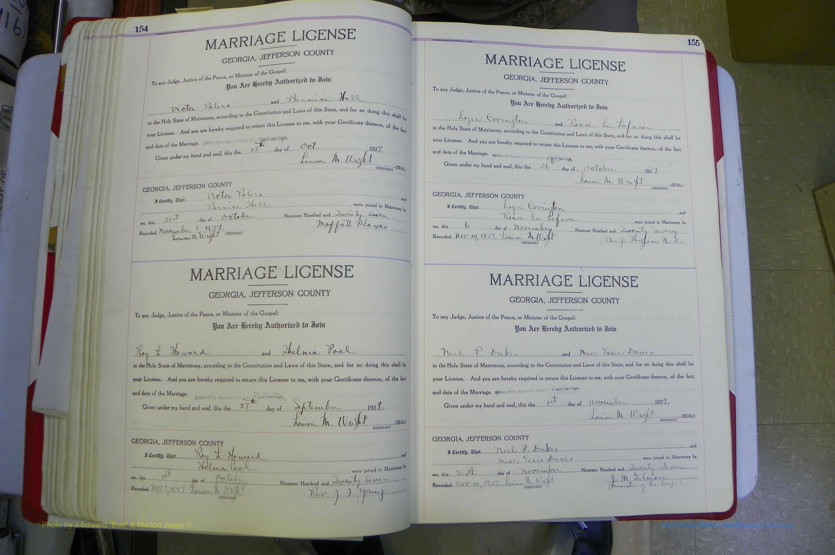 Jefferson Co, GA, Marriages Book C, 1922 - 1941, White (140).JPG