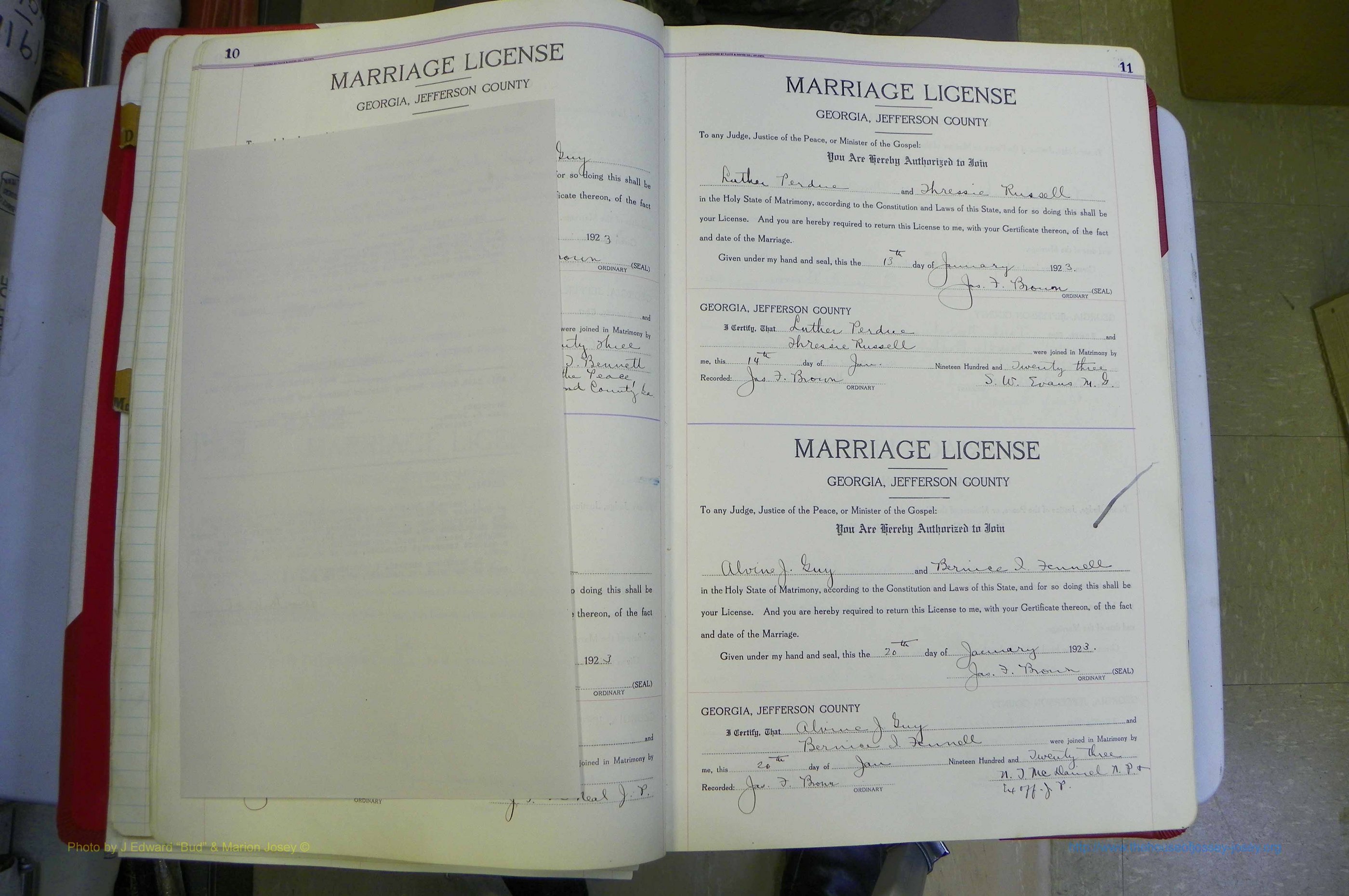 Jefferson Co, GA, Marriages Book C, 1922 - 1941, White (36).JPG