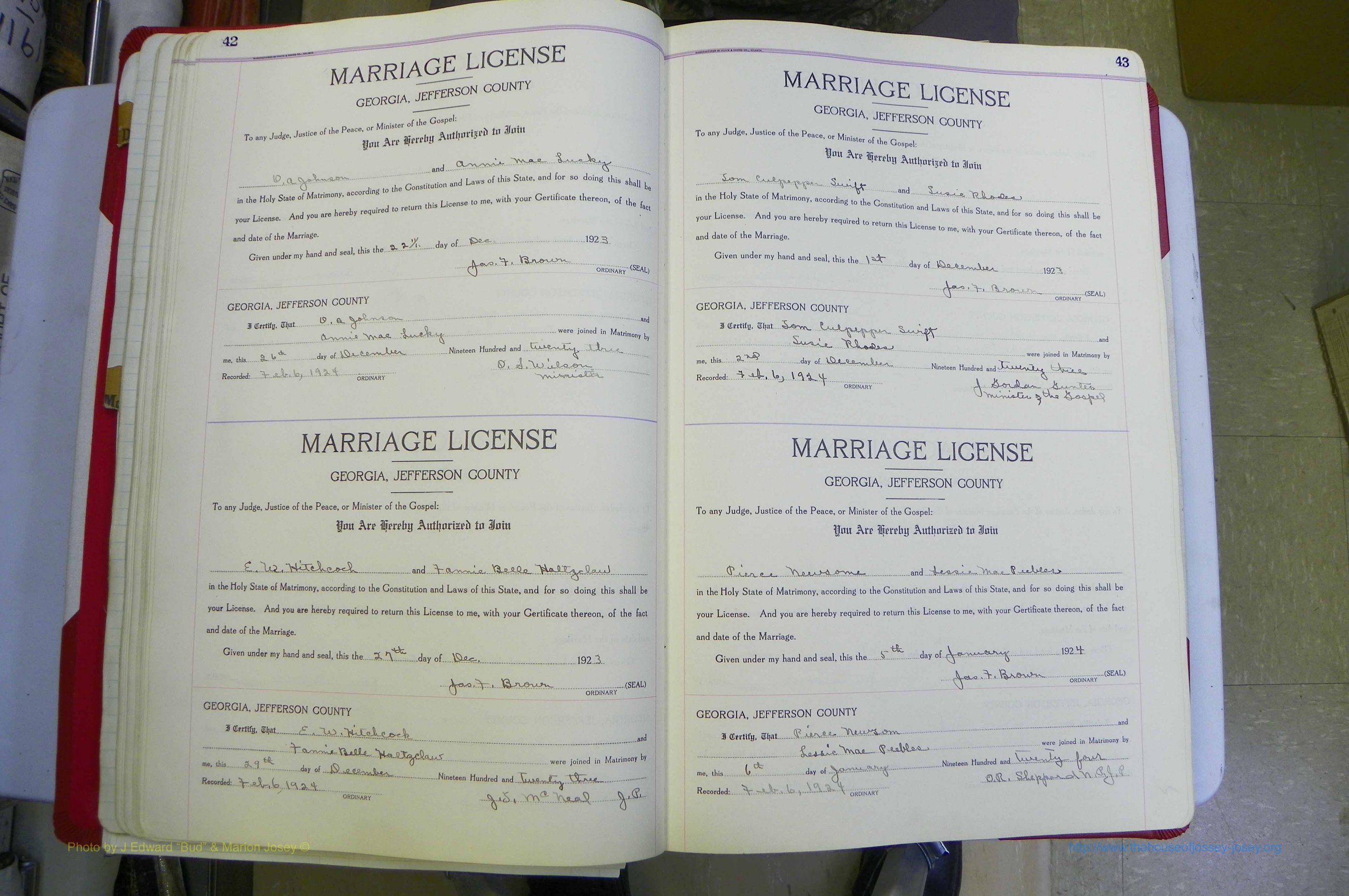 Jefferson Co, GA, Marriages Book C, 1922 - 1941, White (52).JPG