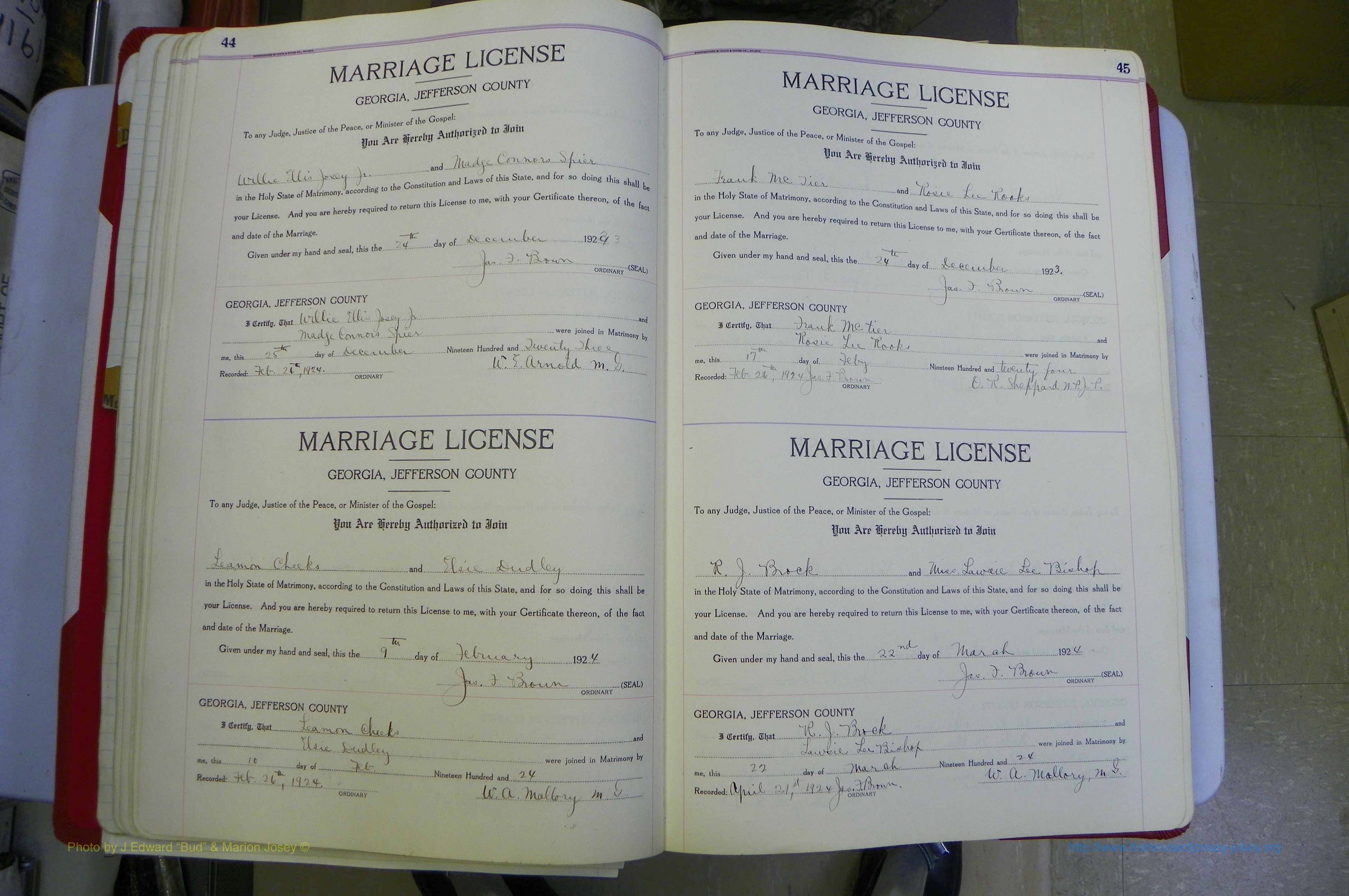 Jefferson Co, GA, Marriages Book C, 1922 - 1941, White (53).JPG