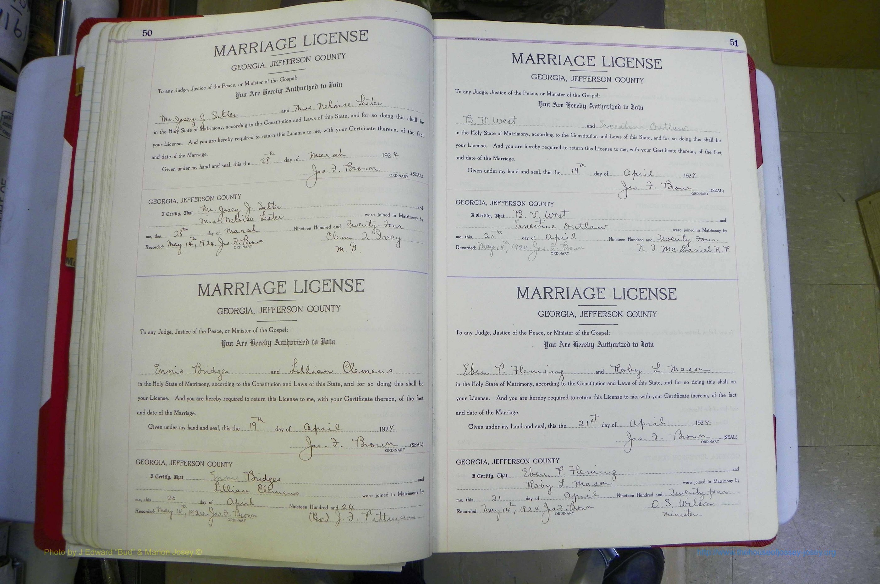 Jefferson Co, GA, Marriages Book C, 1922 - 1941, White (56).JPG