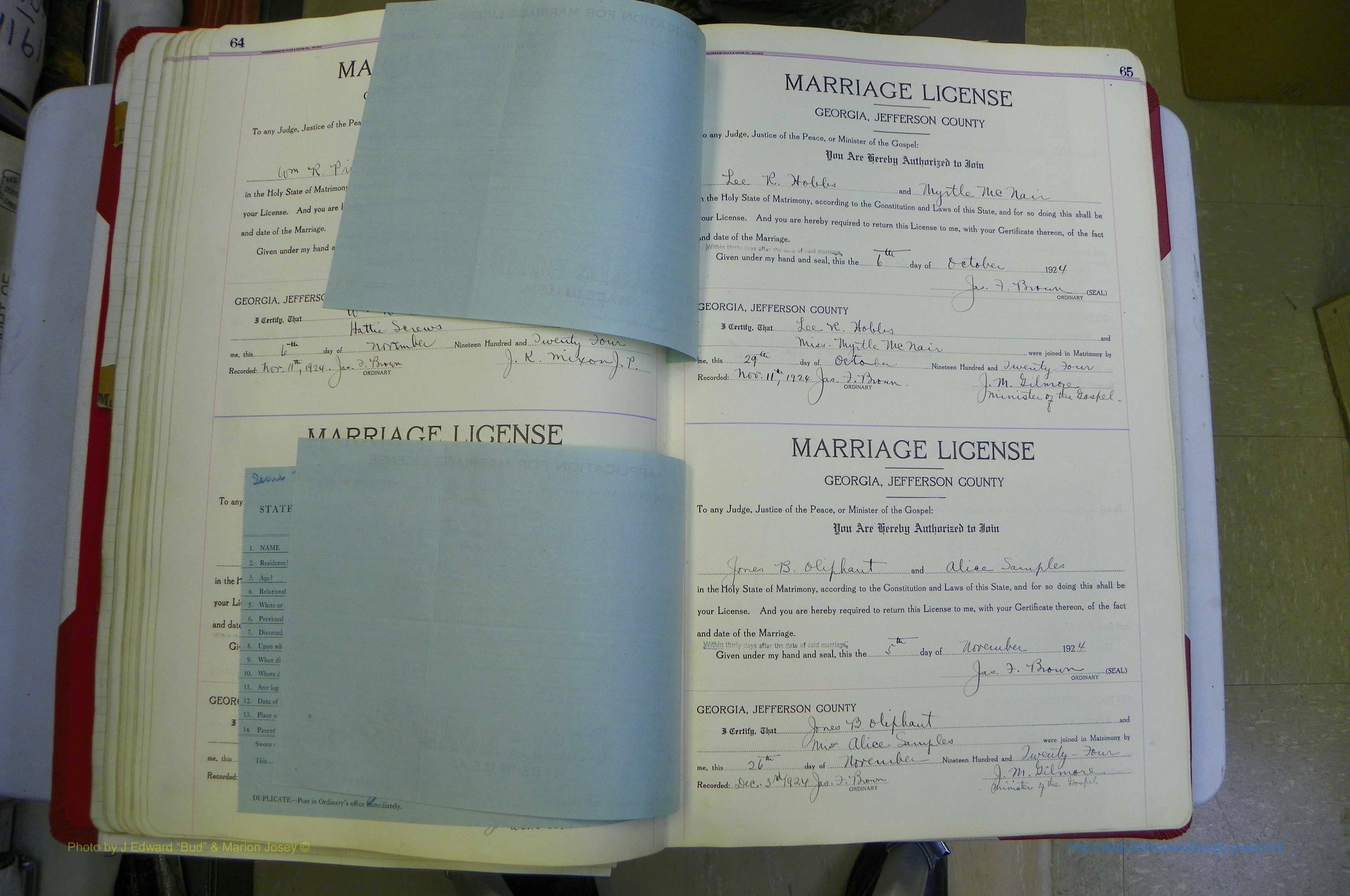 Jefferson Co, GA, Marriages Book C, 1922 - 1941, White (67).JPG