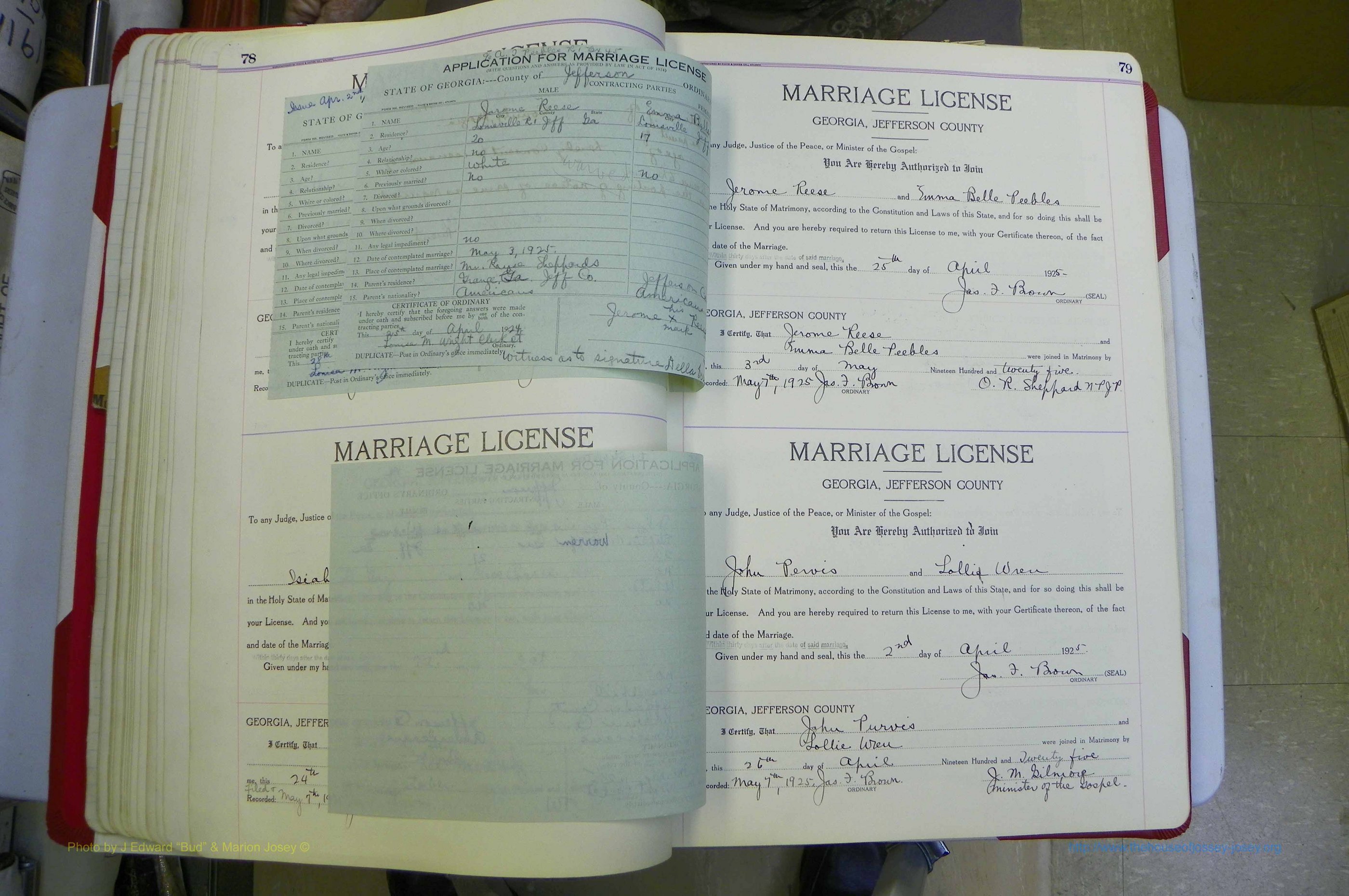 Jefferson Co, GA, Marriages Book C, 1922 - 1941, White (85).JPG