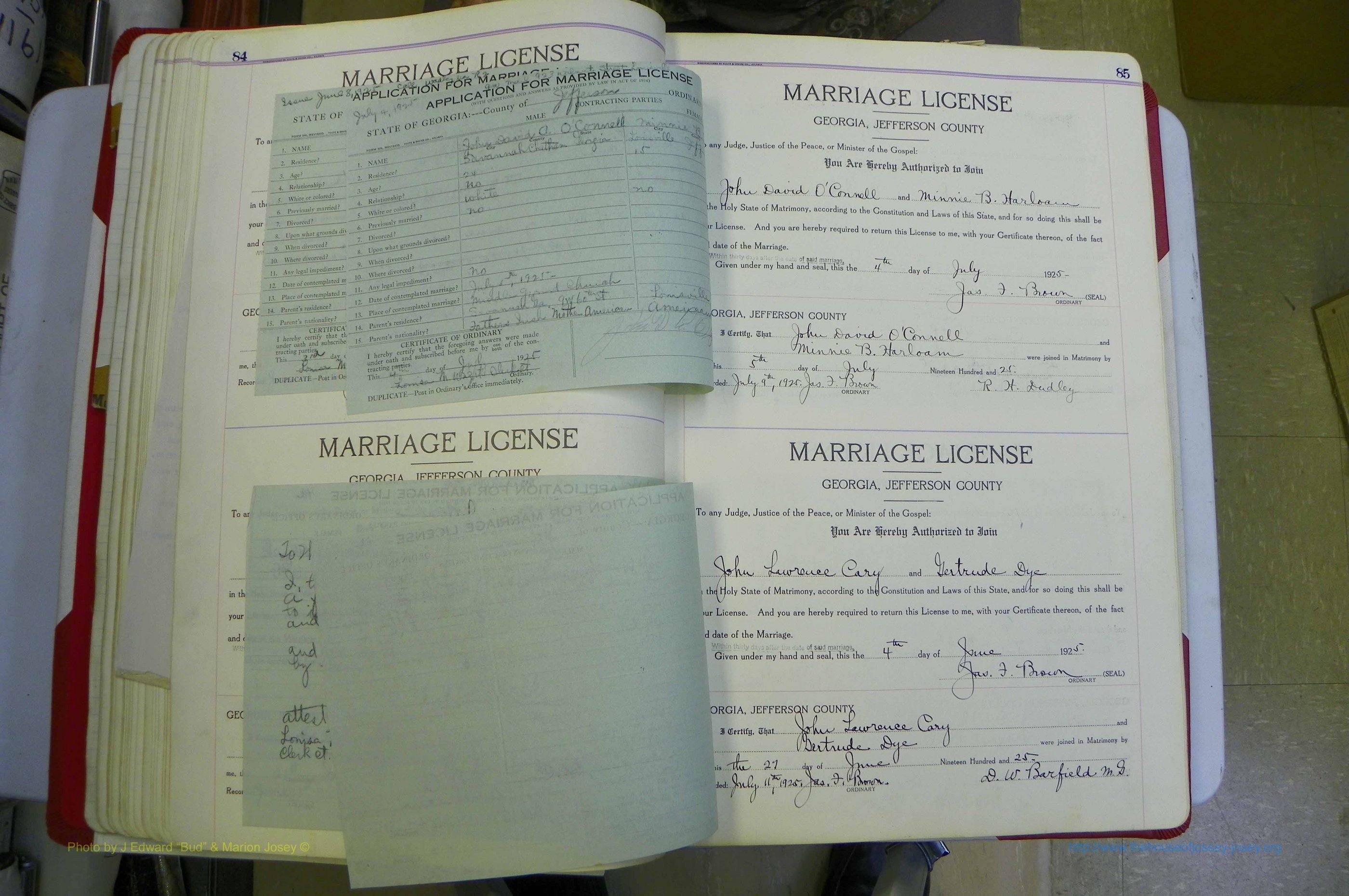 Jefferson Co, GA, Marriages Book C, 1922 - 1941, White (94).JPG