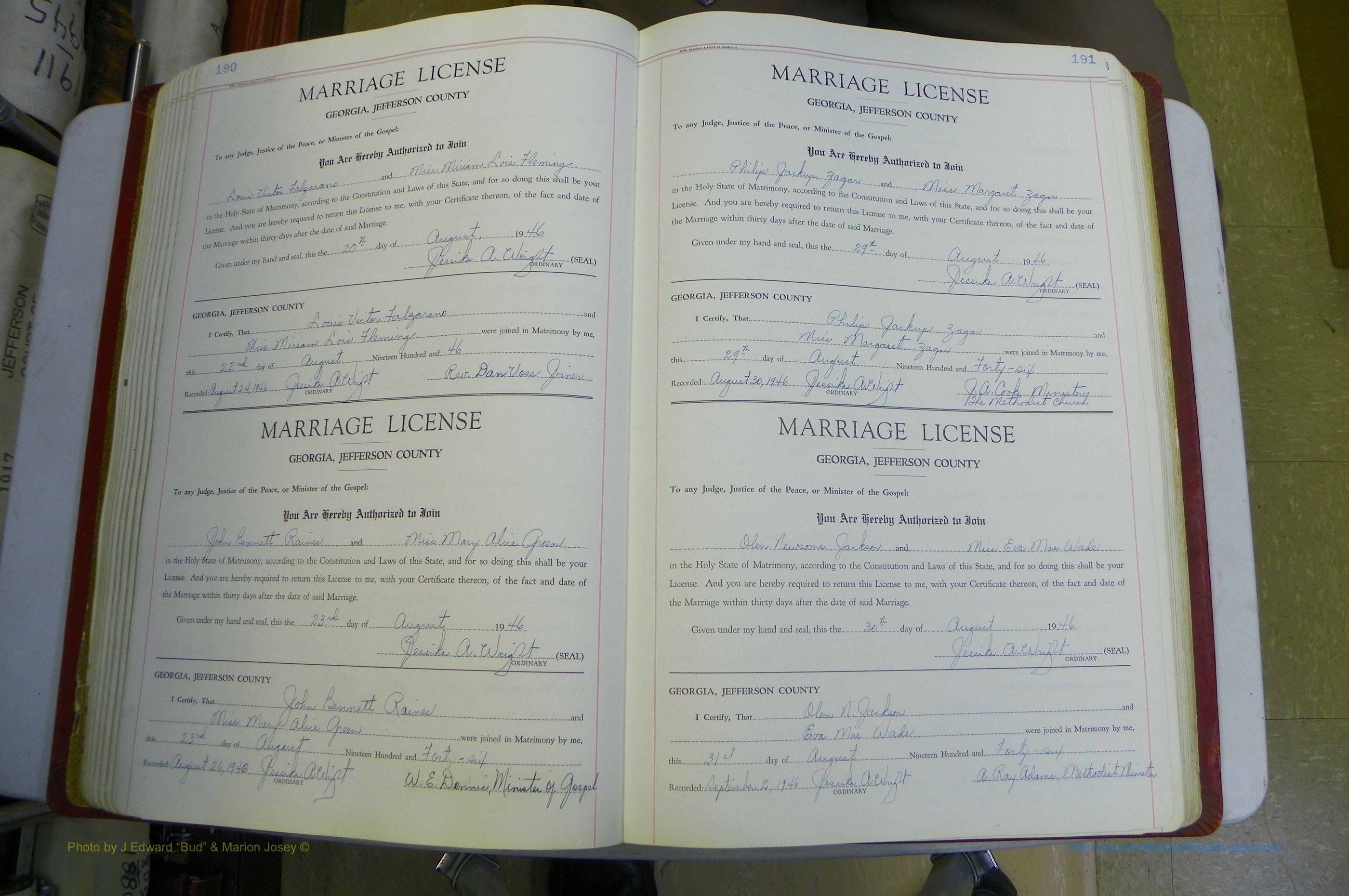 Jefferson Co, GA, Marriages Book D, 1941 - 1953, White (148).JPG