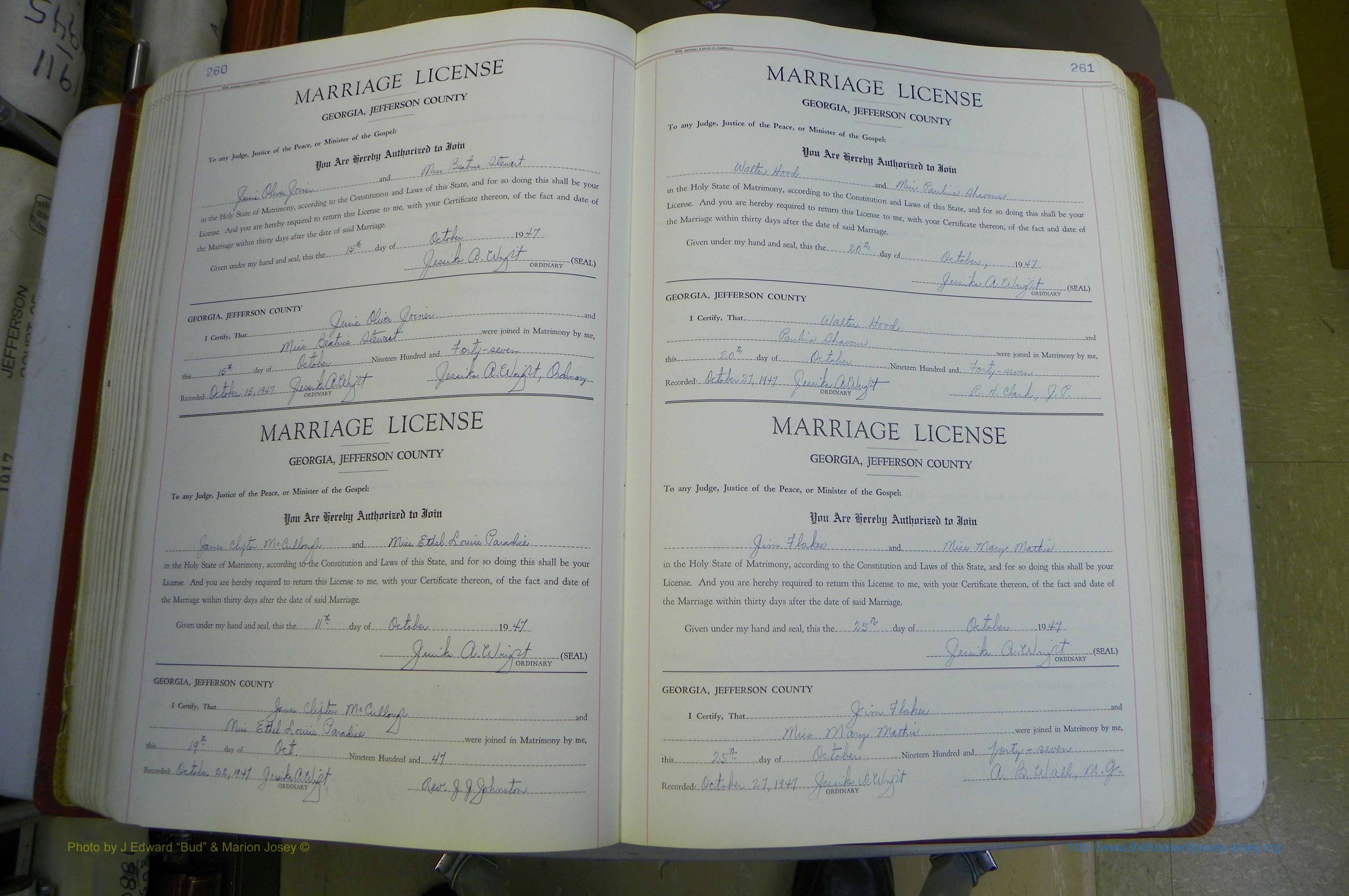 Jefferson Co, GA, Marriages Book D, 1941 - 1953, White (183).JPG