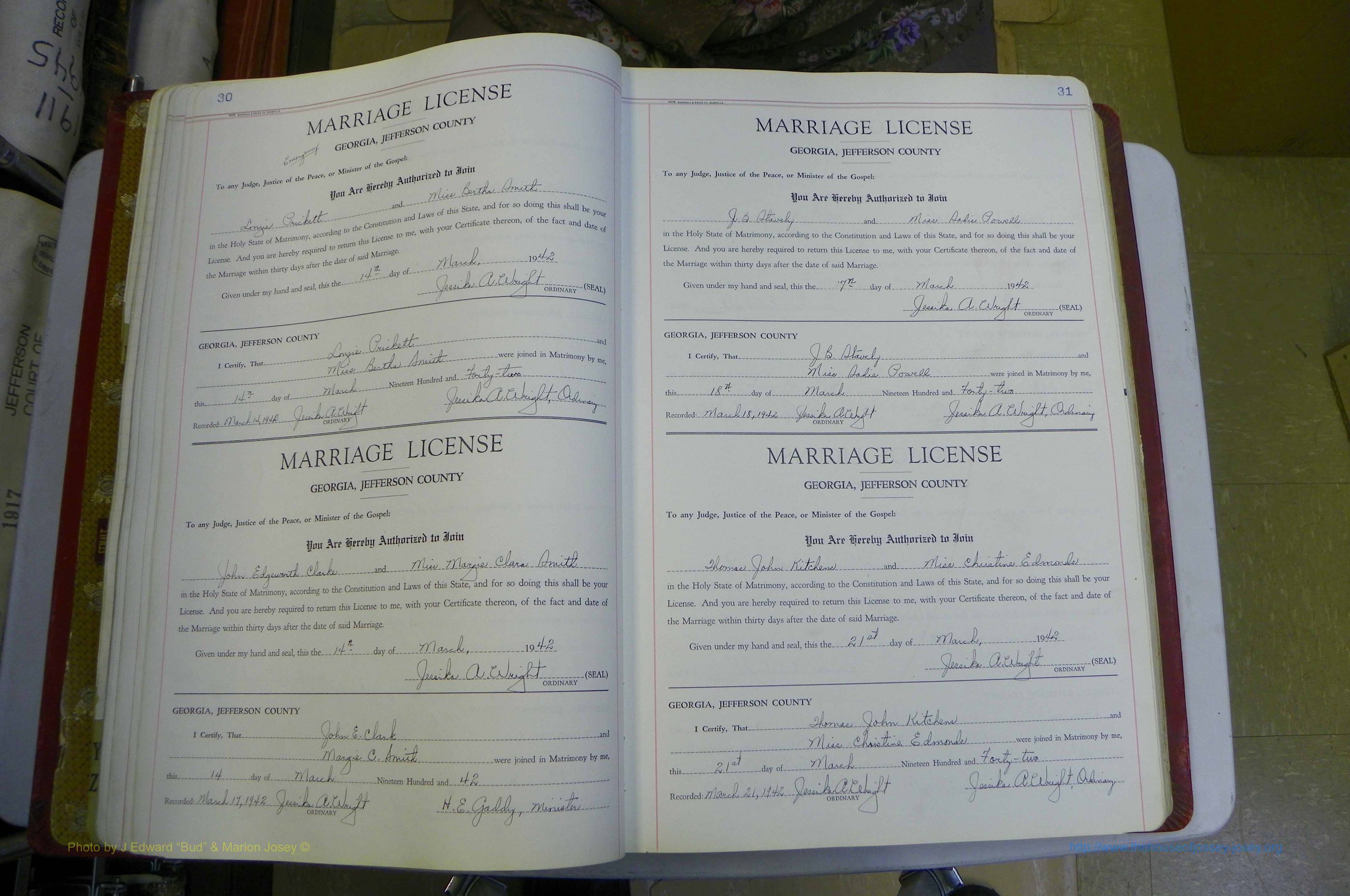 Jefferson Co, GA, Marriages Book D, 1941 - 1953, White (63).JPG