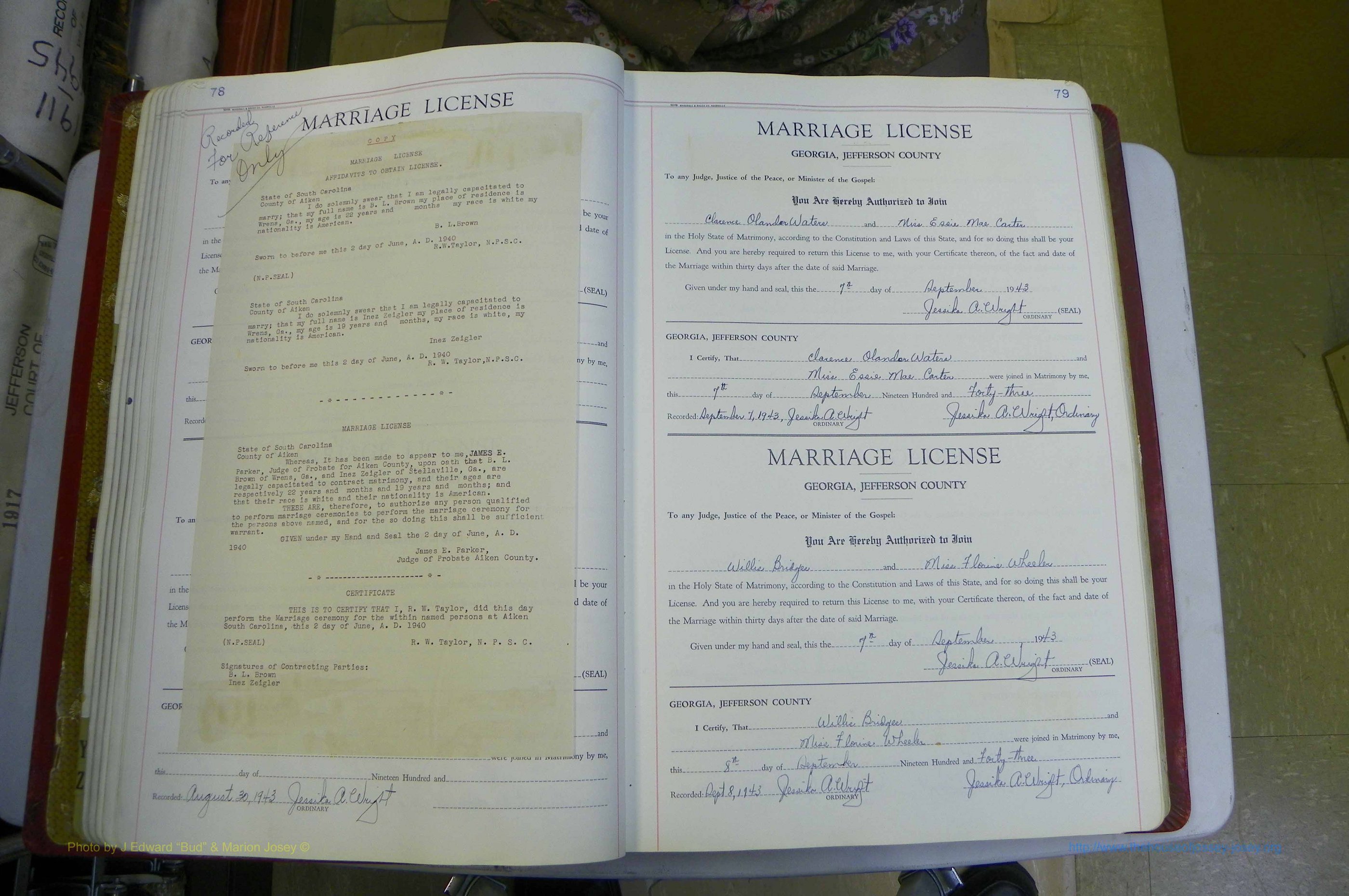 Jefferson Co, GA, Marriages Book D, 1941 - 1953, White (88).JPG