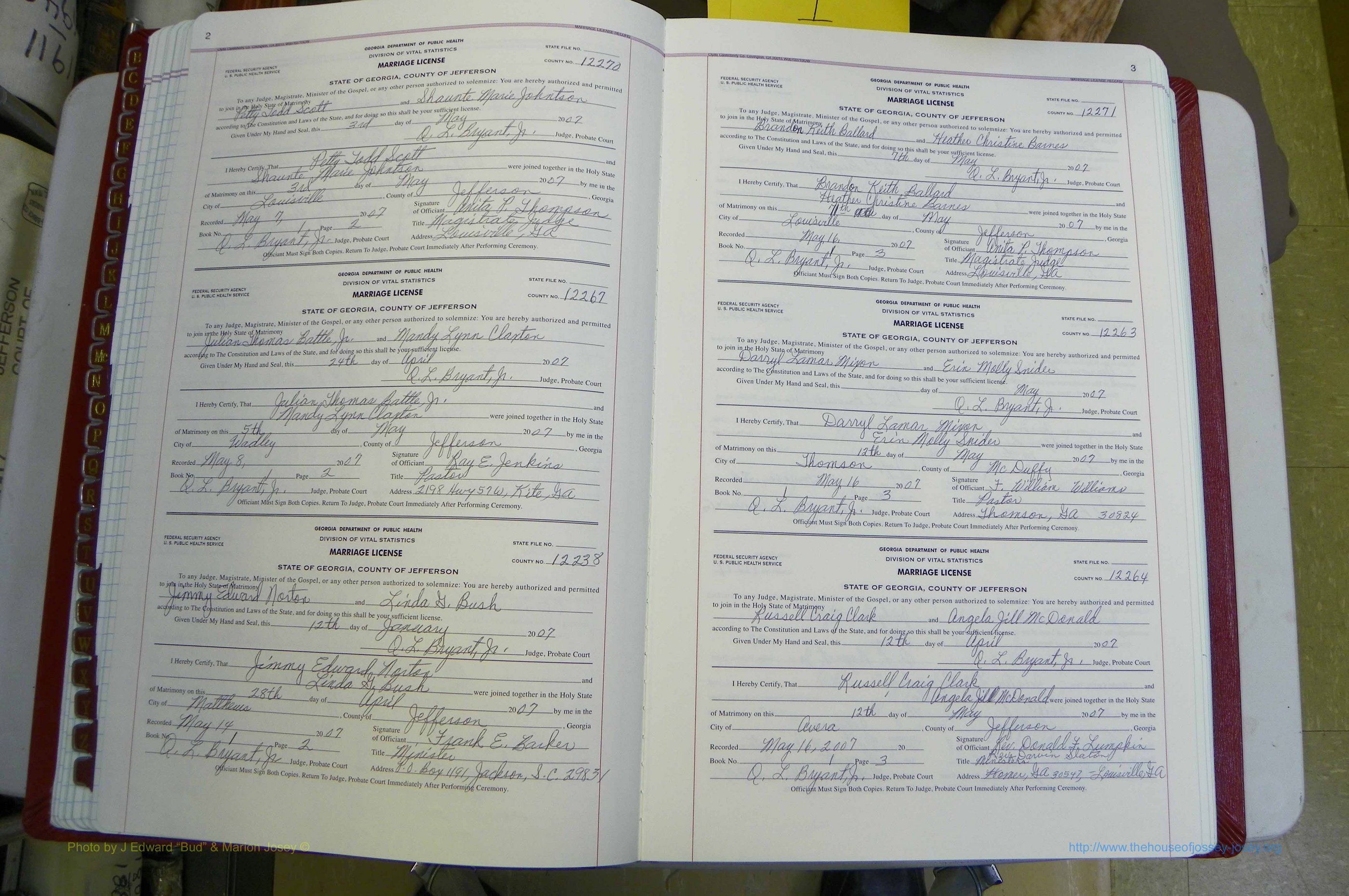 Jefferson Co, GA, Marriages Book G1, 2007 - (26).JPG