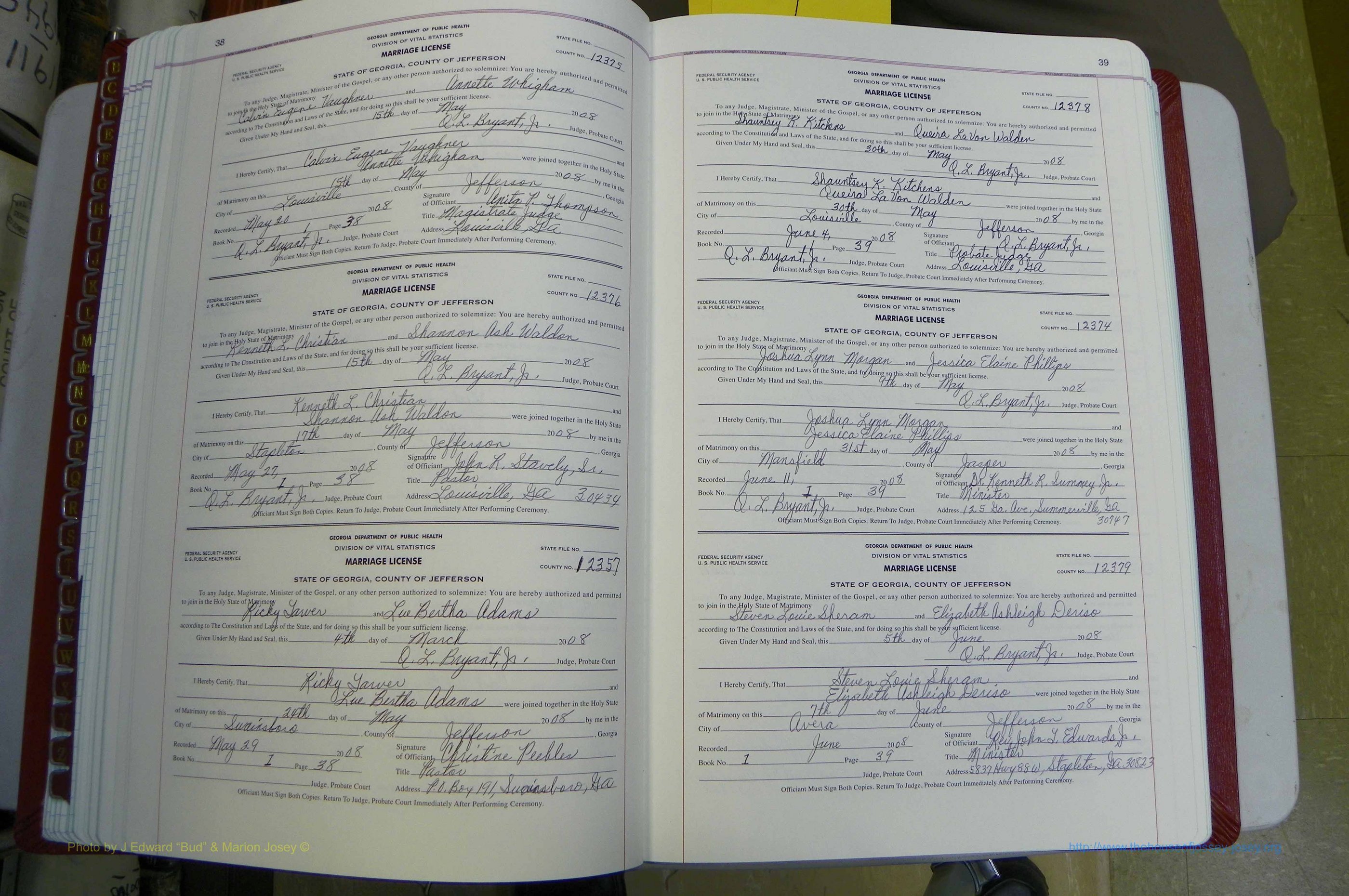 Jefferson Co, GA, Marriages Book G1, 2007 - (44).JPG