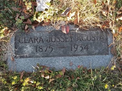 Acosta, Clara Jossey, Rose Hill Cemetery, Tulsa Co, OK.jpg