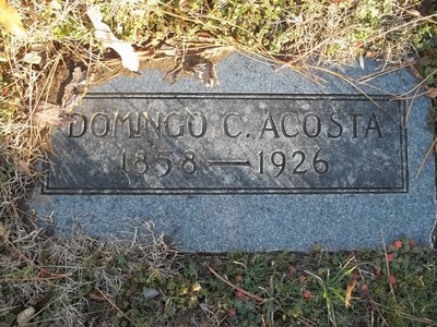 Acosta, Domingo, Rose Hill Cemetery, Tulsa Co, OK.jpg