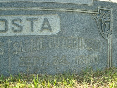 Acosta, Sallie Hutchinson, Saint John's Cemetery, Escambia Co, FL.jpg