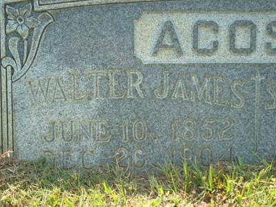 Acosta, Walter James, Saint John's Cemetery, Escambia Co, FL.jpg