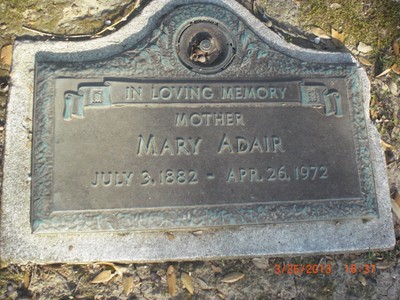 Adair, Mary Gilley, Forest Lawn Cemetery, Jeffersin Co, TX.jpg