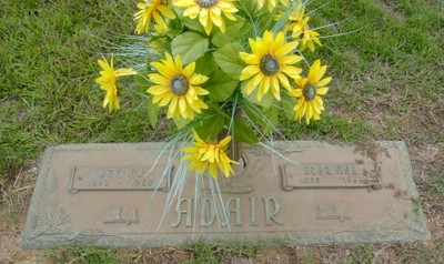 Adair, Wm & Ruby Mae Jones, Sunset Cemetery, Sumter Co, GA.jpg