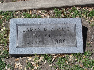 Adams, James M, Oakwood Cem, Travis Co, TX.jpg