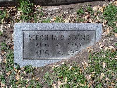 Adams, Virginia Black, Oakwood Cem, Travis Co, TX.jpg