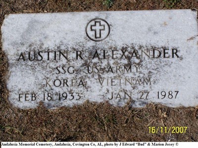 Alexander, Austin R War, Andalusia Memorial Cem, Covington Co, AL.jpg