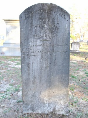 Anderson, Jane Ann  Dennis, Wells Cemetery, Lee Co, SC.jpg