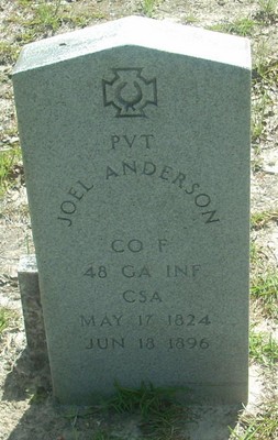 Anderson, Joel, Oaky Grove Baptist Cemetery, Johnson Co, GA.jpg