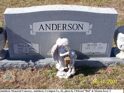 Anderson, Phillip & Bessie, Andalusia Memorial Cem, Covington Co, AL.jpg