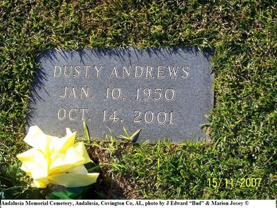 Andrews, Dusty, Andalusia Memorial Cem, Covington Co, AL.jpg