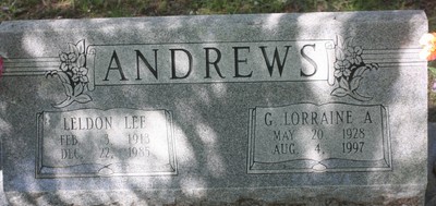 Andrews, Leldon & Lorraine, Old Bethel Cemetery, Brazos Co, TX.jpg