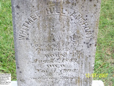 Anthony, Whitmel Hill,  Trinity Cem, Scotland Neck, Halifax Co, NC.jpg