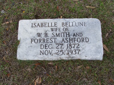 Ashford, Isabella Bellune, Elmwood Cemetery, Georgetown Co, SC.jpg