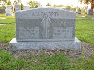 Ashworth, Joshua H & Victoria Hudson, Ryan Chapel Cem, Angelina Co, TX.jpg