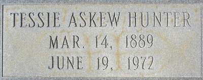 Askew, Tessie Melissa Josey, New Enterprise Cemetery, Seminole Co, GA.jpg