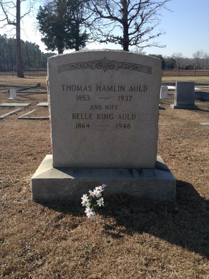 Auld, Thomas & Belle King, Richland Cemetery, Richland Co, SC.jpg