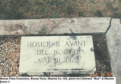 Avant, Homer B, Buena Vista Cem, Marion Co, GA.jpg