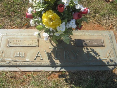 Avery, Neal & Ada Byrd, Forest Hill Cemetery, Davidson Co, NC.jpg