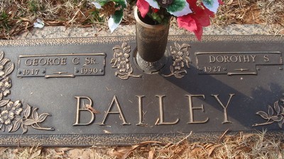 Bailey, George & Dorothy Skareeoki, Glenwood Cem, Iredell Co, NC.jpg