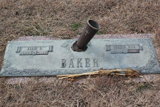 Baker, Allie & Cordie Graham, Lakeview Cemetery, Ellis Co, TX.jpg