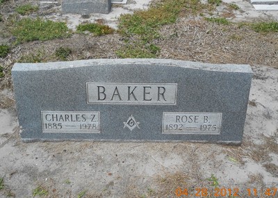 Baker, Charles & Rose Warren, Clearwater Cemetery, Pinellas Co, FL.jpg