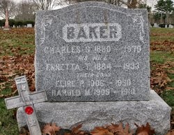 Baker, Charles Spurgeon & Annstta Theressa Josey, Kingston Cem, Nova Scotia, Canada.jpg