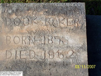 Baker, Dock, Bethel Primitive Baptist Church Cem, Bushfield, Covington Co,.jpg