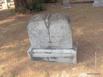 Baker, Franklin & Julia Scarborough, Antioch Cemetery, Alachua Co, FL.jpg