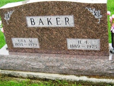 Baker, Halleck F & Ufa Elder, Allerton Cemetery, Wayne Co, IO.jpg